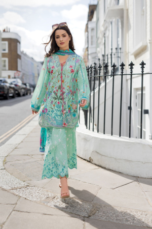 Sobia Nazir Embroidered Lawn Suit Unstitched 3 Piece SN26PL 3B – Summer Collection