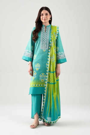 Nishat Unstitched Embroidered Lawn 3 Piece Suit - NL26-42601105 – Summer Collection