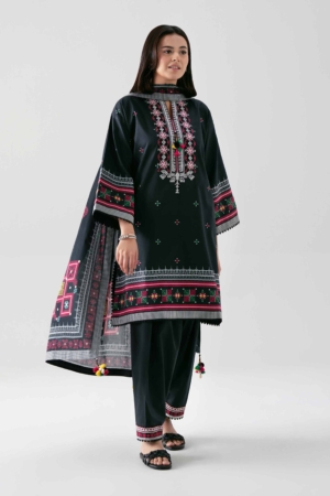 Nishat Unstitched Embroidered Lawn 3 Piece Suit - NL26-42601110 – Summer Collection