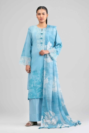 Nishat Unstitched Embroidered Lawn 3 Piece Suit - NL26-42601559 – Summer Collection