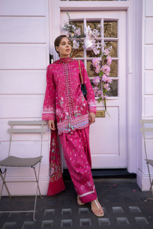 Sobia Nazir Embroidered Lawn Suit Unstitched 3 Piece SN26PL 4A – Summer Collection