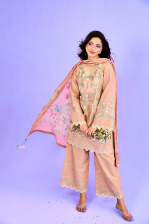 Sobia Nazir Vital Luxury Embroidered Lawn Suit Unstitched 3 Piece SN26UVL 5B – Summer Collection