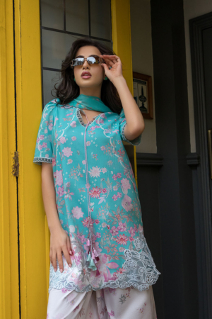 Sobia Nazir Embroidered Lawn Suit Unstitched 3 Piece SN26PL 5B – Summer Collection