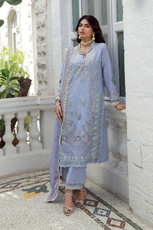 AJR - Signature Luxury Lawn Embroidered (Stitched) Collection'36 - Velia