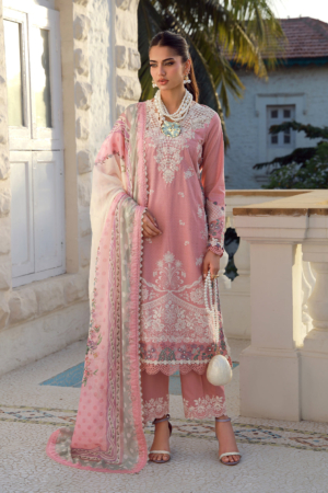 AJR - Signature Luxury Lawn Embroidered (Stitched) Collection'36 - Sira