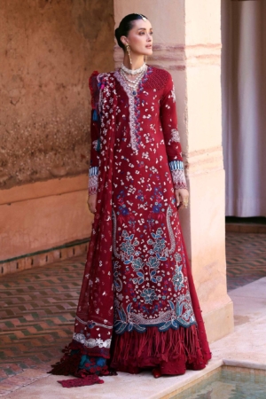 Reine by Republic Womenswear Unstitched Embroidered Luxury Lawn 3 Piece Suit RW26UTL D-07A - Eid Collection