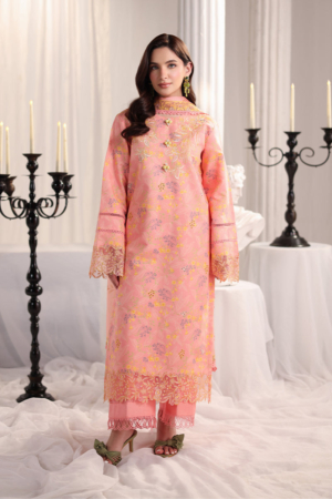 Rang Rasiya Unstitched Embroidered Lawn 3 Piece Suit RR26V7SLND07 Rosaila - Summer Edit