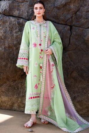 Saira Shakira Embroidered Lawn Suits Unstitched 3 Piece CR2LS - NOOR-2-B