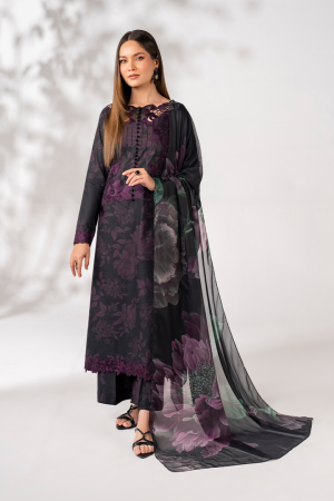 Iznik Embroidered Lawn Suits Unstitched 3 Piece IZ26FE UE-270 - Summer Collection