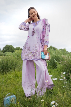 Sobia Nazir Embroidered Lawn Suit Unstitched 3 Piece SN26PL 3A – Summer Collection-