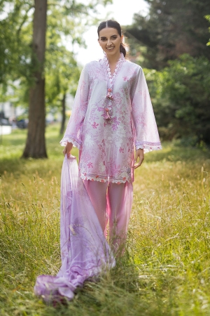 Sobia Nazir Embroidered Lawn Suit Unstitched 3 Piece SN26PL 1B – Summer Collection-