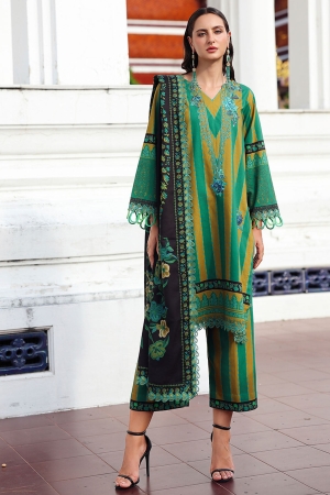 Aniiq by Charizma Embroidered Linen Suits Unstitched 3 Piece CRZ25AU ANW6-03 - Winter Collection