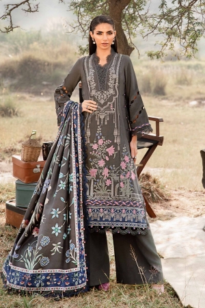 Maria B Embroidered Suits 3 Piece Unstitched Embroidered Suit | MPT-2401-A