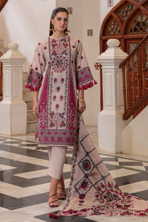 Gulahmed Luxury Prints 3pc Un-stitched Summer Collection'26 - CL-62135 B