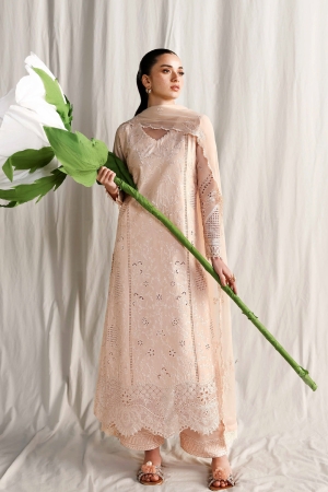Azure Unstitched Embroidered Luxury Lawn 3 Piece Suit AZ26UAL 76 Petaline - Eid Collection