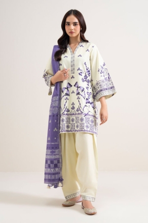 Sapphire Intermix 3 Pc Unstitched Viscose Exclusive Digital Prints Collection'26 - SLIM26-7112