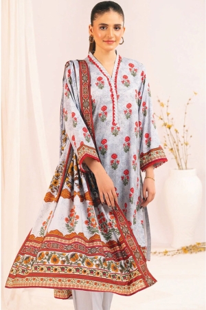 Gulahmed Luxury Linen Prints 3pc Un-stitched Winter Collection’26 – WNS-53047