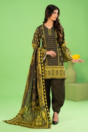 Gulahmed Luxury Linen Prints 3pc Un-stitched Winter Collection’26 – WNS-52032
