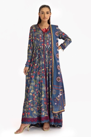 Gulahmed Luxury Linen Prints 3pc Un-stitched Winter Collection’26 – LT-52004