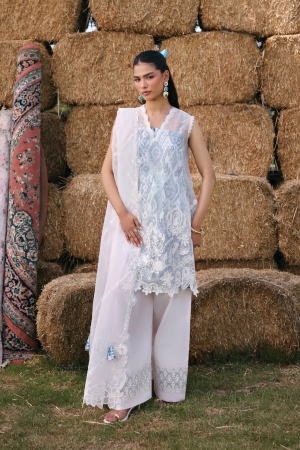 Summer Soiree by Zarposh Unstitched Embroidered Lawn 3 Piece Suit ZR26ULS Vione - Festive Collection
