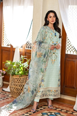 Astoria by Mushq Unstitched Embroidered Lawn 3 Piece Suit MQ26UAL 306-Elif - Festive Collection