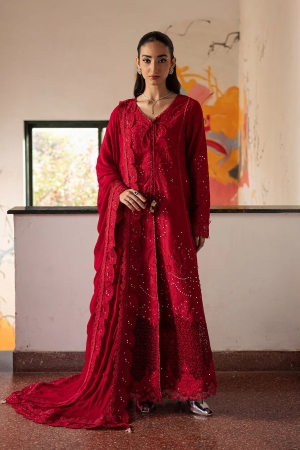 Celia by Zarposh Unstitched Embroidered Luxury Lawn 3 Piece Suit ZR26UCL ARDYN - Festive Collection