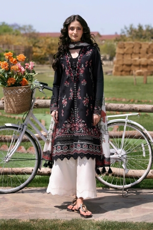 Summer Soiree by Zarposh Unstitched Embroidered Lawn 3 Piece Suit ZR26ULS Osyra - Festive Collection