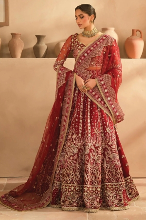 Panache by Ayzel Embroidered Organza Suit Unstitched 3 Piece AAF24PF D-04 Feya - Formals Collection