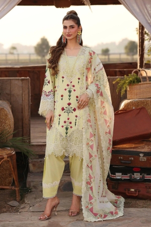 Sardinia Unstitched Embroidered Lawn 3 Piece Suit SRD26ULF D-12 SUNLIT - Festive Collection