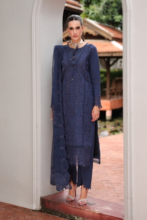 Rang Rasiya Meharma Unstitched Embroidered Lawn 3 Piece Suit RR26V8SMD06 Amelia - Eid Collection