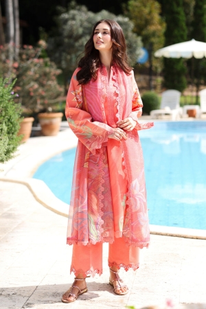 Rang Rasiya Lifestyle Lawn Unstitched Embroidered 3 Piece Suit RR25ULS ARIA - Summer Collection