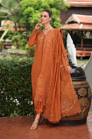 Rang Rasiya Meharma Unstitched Embroidered Lawn 3 Piece Suit RR26V8SMD01 Liana - Eid Collection