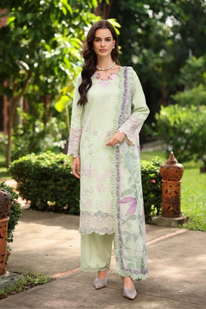 Rang Rasiya Meharma Unstitched Embroidered Lawn 3 Piece Suit RR26V8SMD02 Orchid - Eid Collection