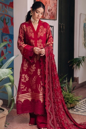 Maya By Nureh Embroidered Jacquard Suits Unstitched 3 Piece NU23MY NJ-87