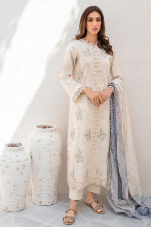 Shezlin by Aabyaan Embroidered Chikankari Suits Unstitched 3 Piece ABY24S AR-11 Zyna - Summer Collection