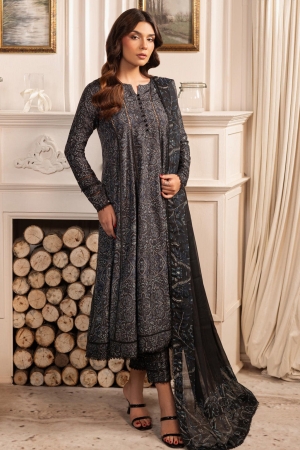 Zarif Luxury Prints Suits Unstitched 3 Piece - ZPC03 FRIEDA - Exclusive Collection